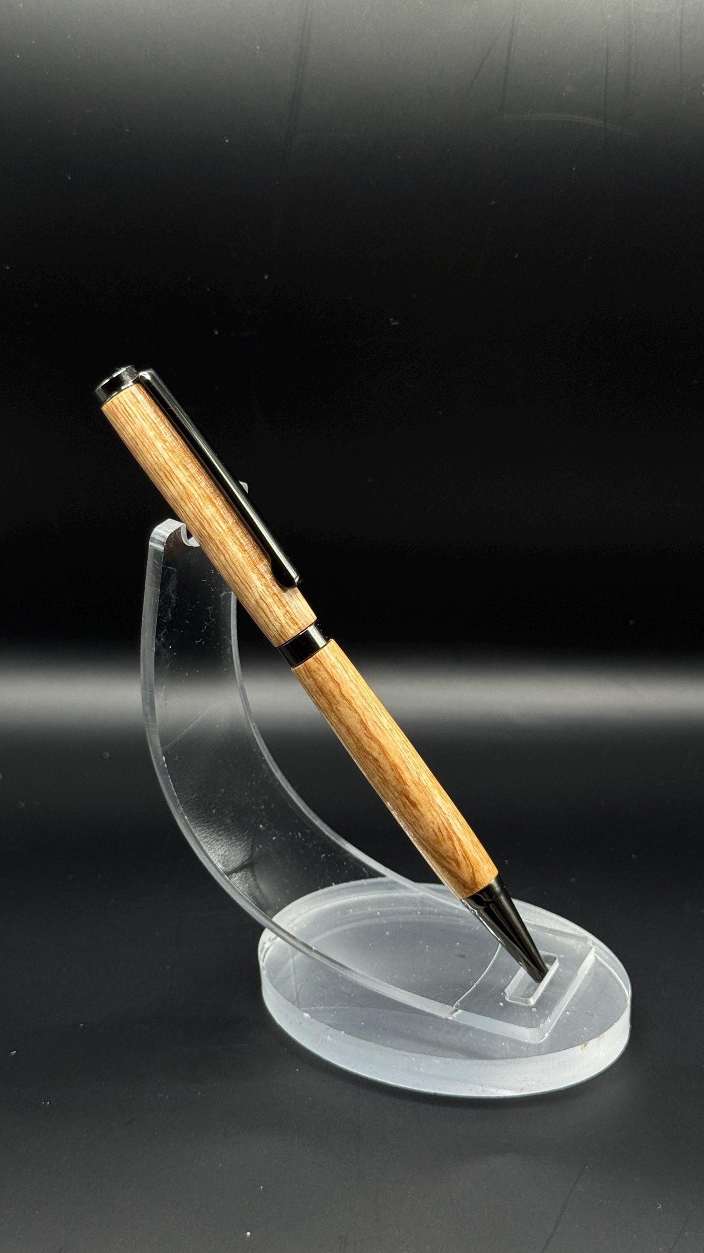 Handcrafted Ash Wood Slimline Pen | Natural Wood Finish | Gift Ready