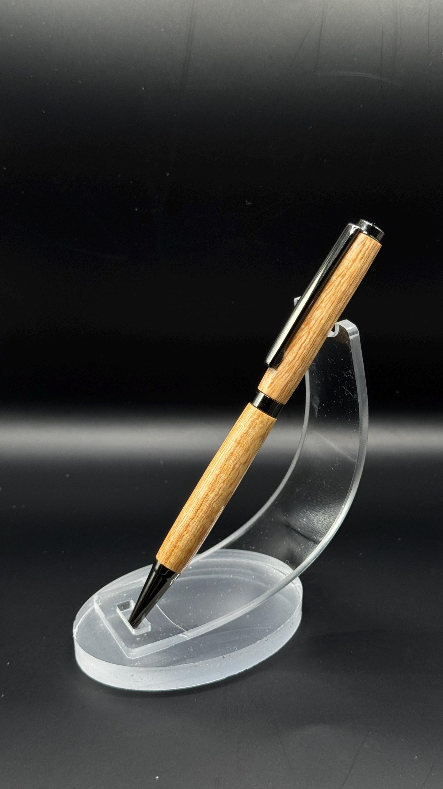 Handcrafted Ash Wood Slimline Pen | Natural Wood Finish | Gift Ready