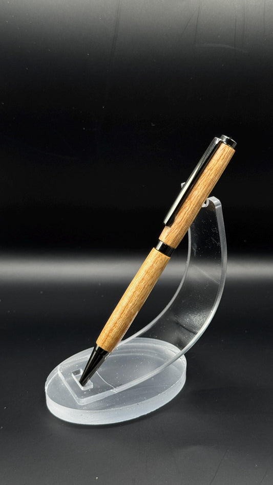 Handcrafted Ash Wood Slimline Pen | Natural Wood Finish | Gift Ready