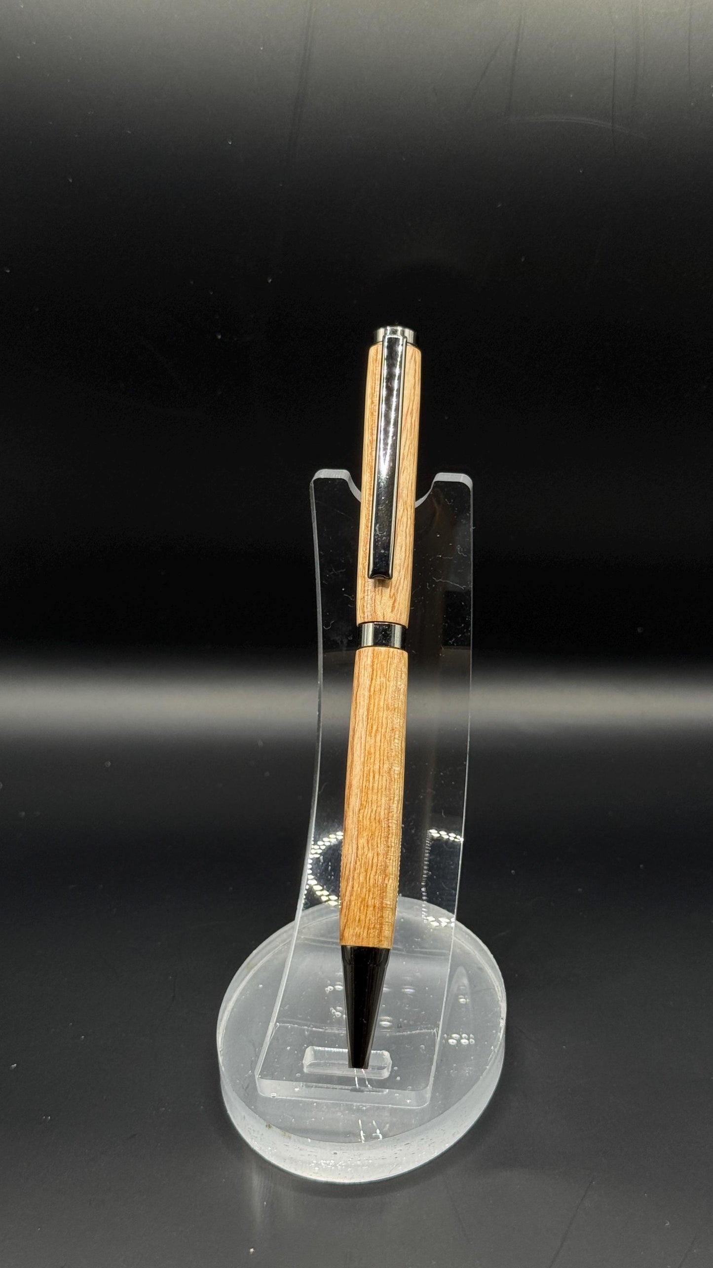 Handcrafted Ash Wood Slimline Pen | Natural Wood Finish | Gift Ready